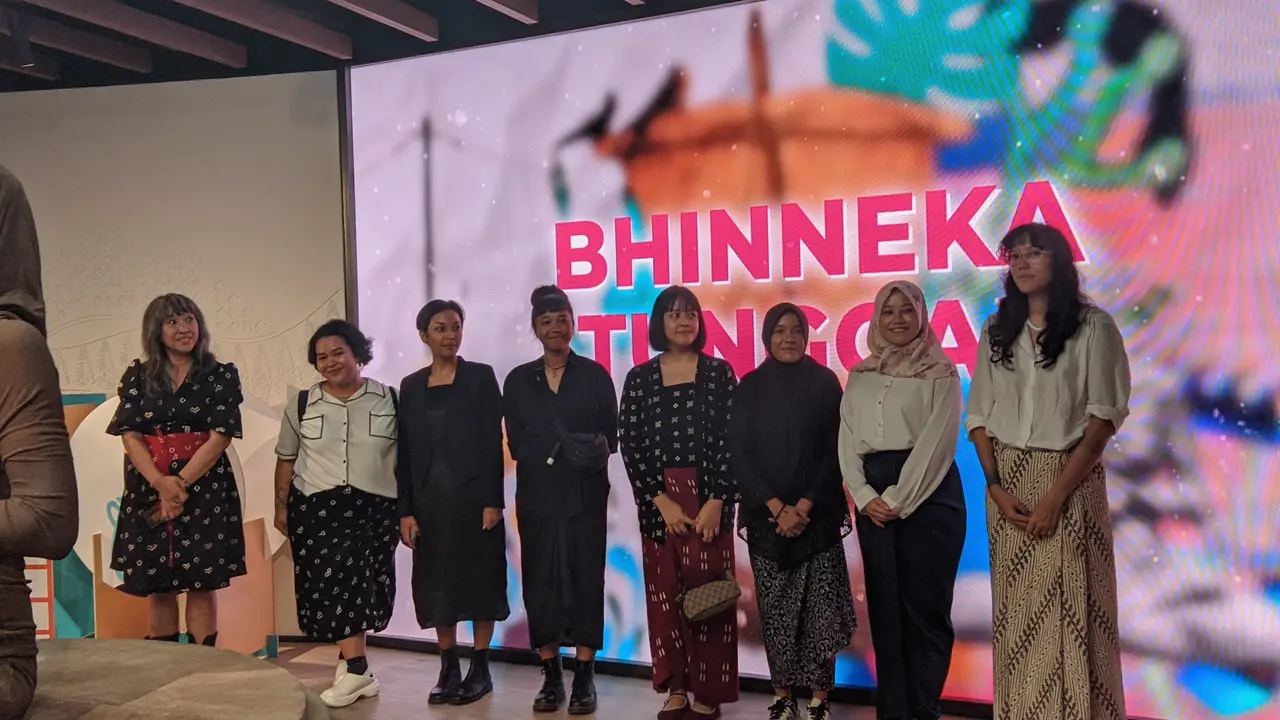 Lewat Pameran Bhinneka Tunggal Ika, 12 Seniman Perempuan Tampilkan Karya Sesuai Semboyan Indonesia