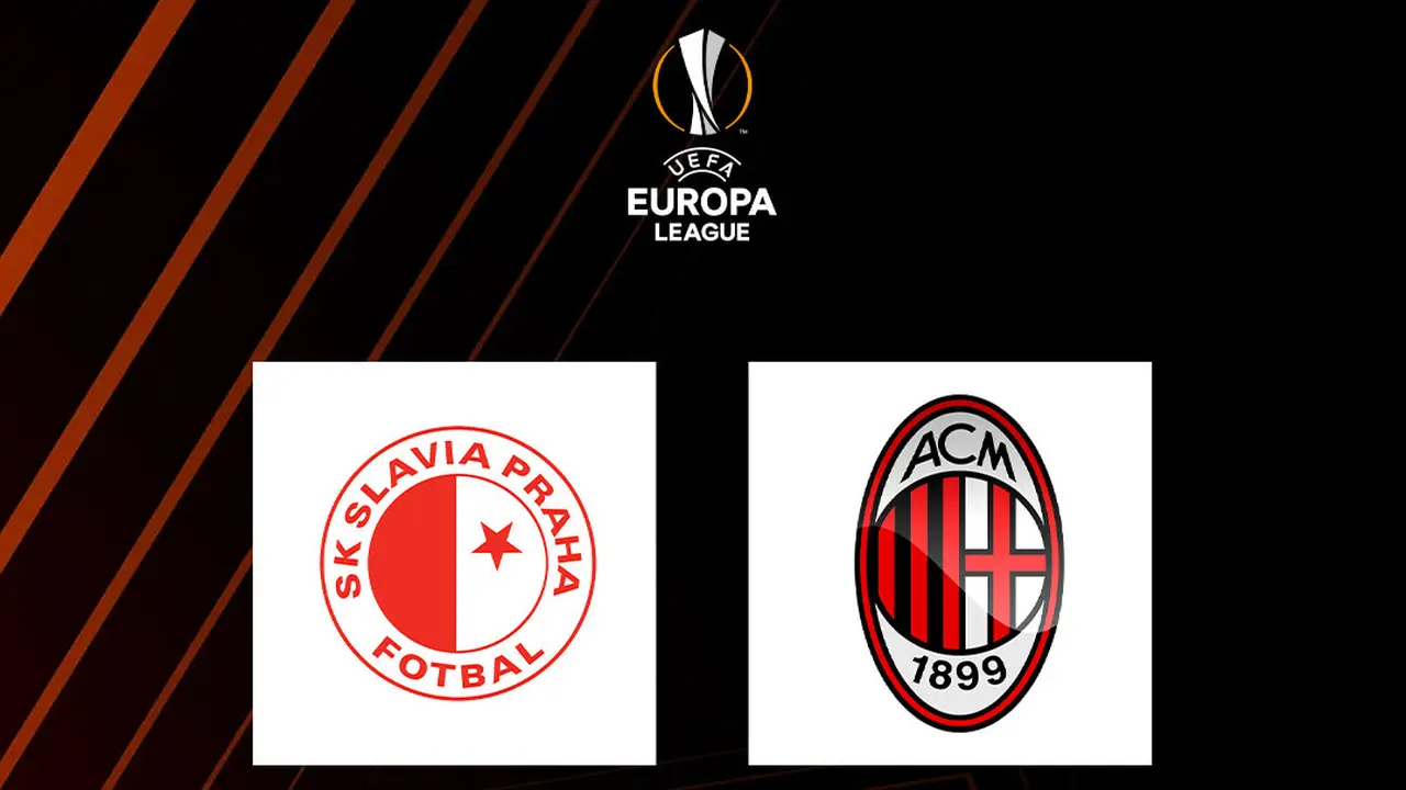 Liga Europa - Slavia Praha Vs AC Milan