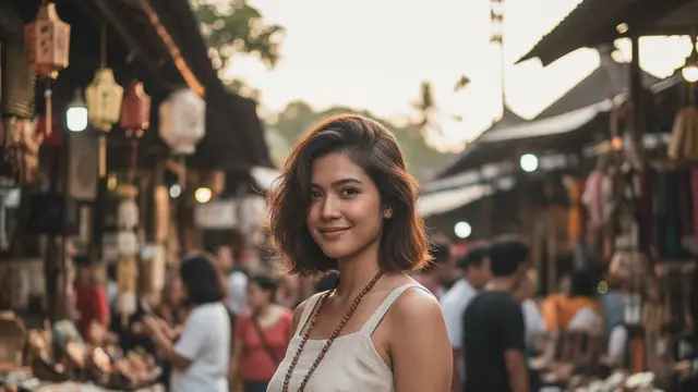 Rambut Pendek Wanita Layer Sebahu