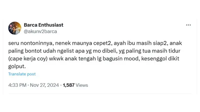 6 Cerita Keluarga Netizen Sebelum Pergi Nyoblos, Hebohnya Dapat Dirasakan