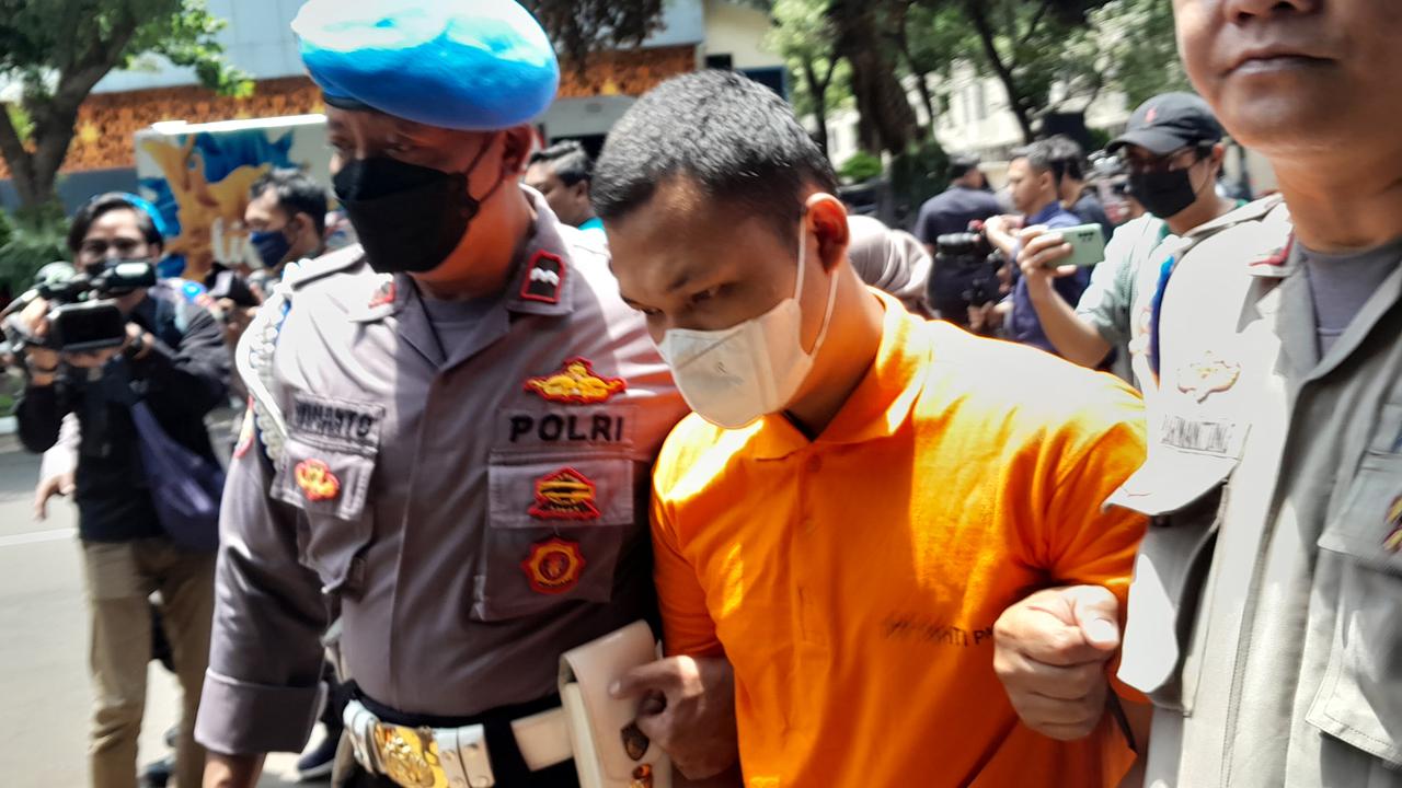 Rekonstruksi Pembunuhan Sopir Taksi Daring