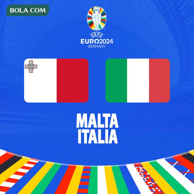 Kualifikasi Euro 2024 - Malta vs Italia