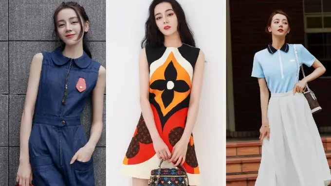 Potret Feminin Dilraba Dilmurat dalam Balutan Busana dari Louis Vuitton