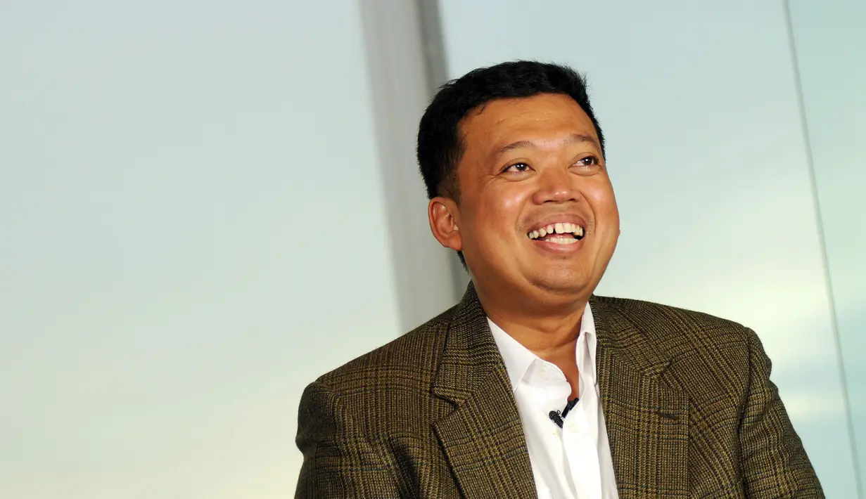 Kepala BNP2TKI, Nusron Wahid saat melakukan sesi wawancara khusus dengan Liputan6.com di kawasan Senayan, Jakarta, Senin (16/3/2015). Kedatangan Nusron untuk membahas sejumlah permasalahan penanganan TKI.(Liputan6.com/Helmi Fithriansyah)