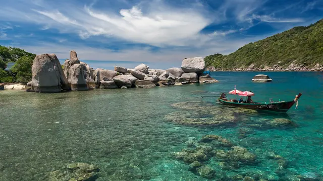Teluk Koh Tao di Thailand