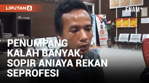 VIDEO: Sopir Angkot di Palembang Aniaya Teman Seprofesi gegara Kalah Jumlah Penumpang
