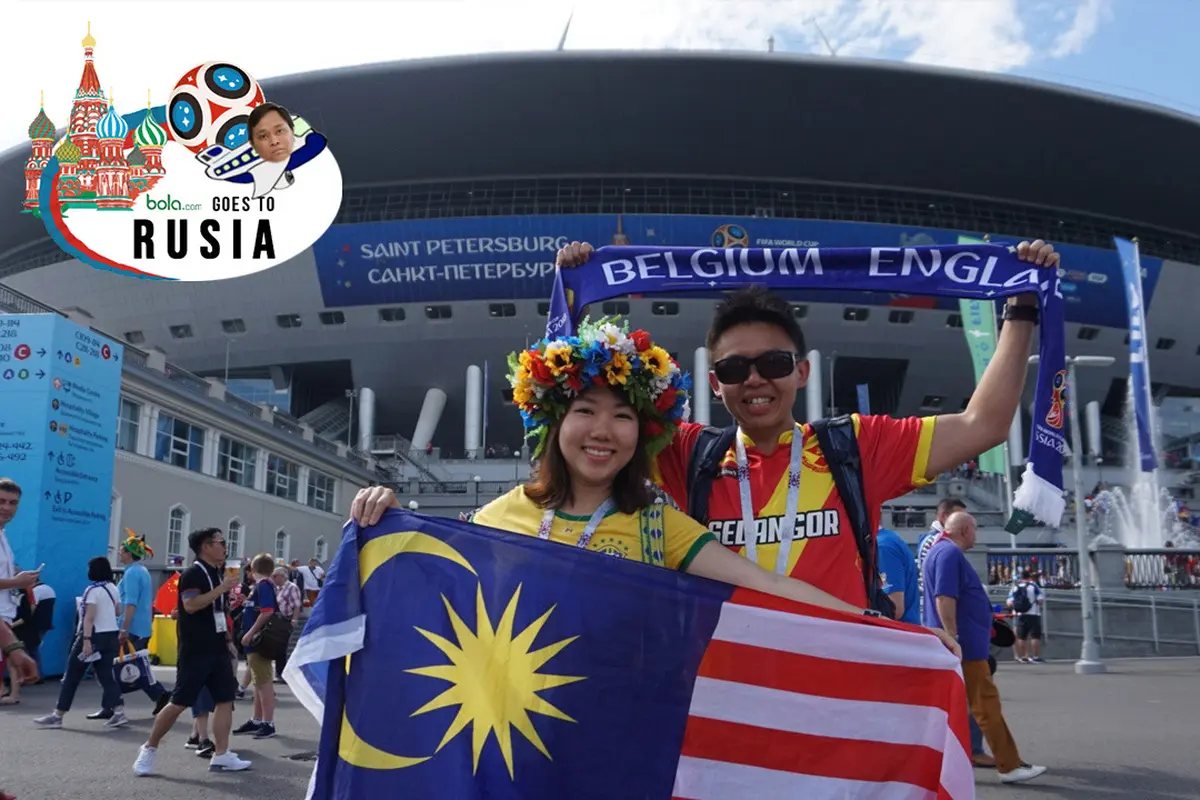 Suporter asal Malaysia di Piala Dunia 2018