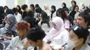 Antusiasme mahasiswa program Vokasi Universitas Indonesia terlihat dari awal hingga akhir sesi. Ini menunjukkan rasa ingin tahu yang besar terhadap dunia branding dan jurnalistik di era digital. Tampak dalam foto, mahasiswa program Vokasi Universitas Indonesia saat mengikuti gelaran program Liputan6.com Connect di kampus Vokasi Universitas Indonesia, Depok, Jawa Barat pada 11 November 2025. (Liputan6.com/Helmi Fithriansyah)