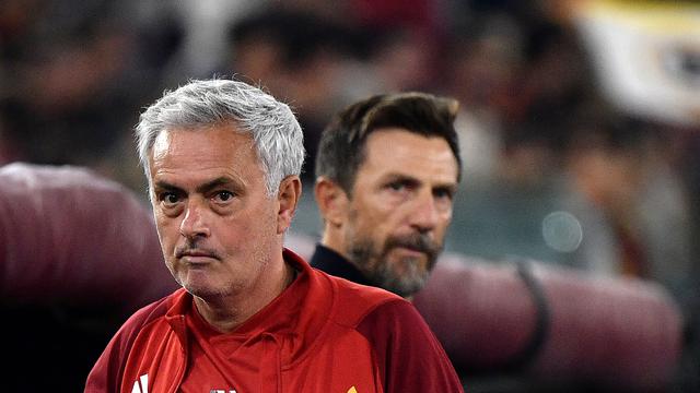 Jose Mourinho - AS Roma Vs Frosinone di Serie A 2023/2024