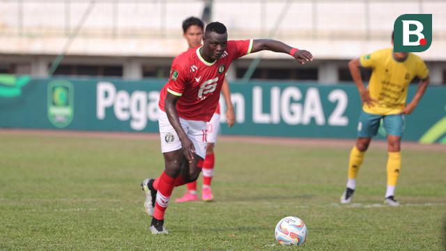 Foto: Ezechiel Ndouasel dan Saldi Cetak Brace, FC Bekasi City Sikat Nusantara United FC di Pegadaian Liga 2 2023 / 2024