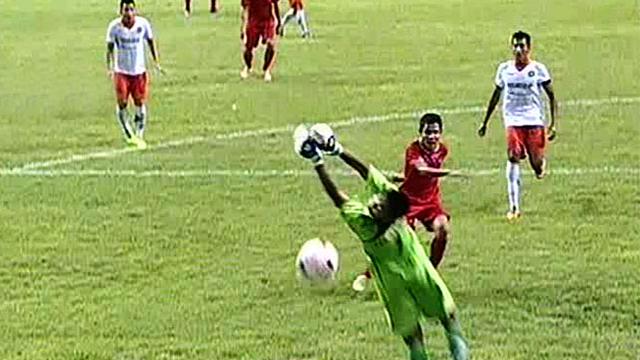 Highlight pertandingan Timnas U-19 melawan Putra Samarinda U-21