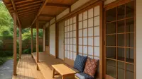 9 Teras Rumah Sederhana Gaya Jepang yang Instagramable untuk Lahan Mungil