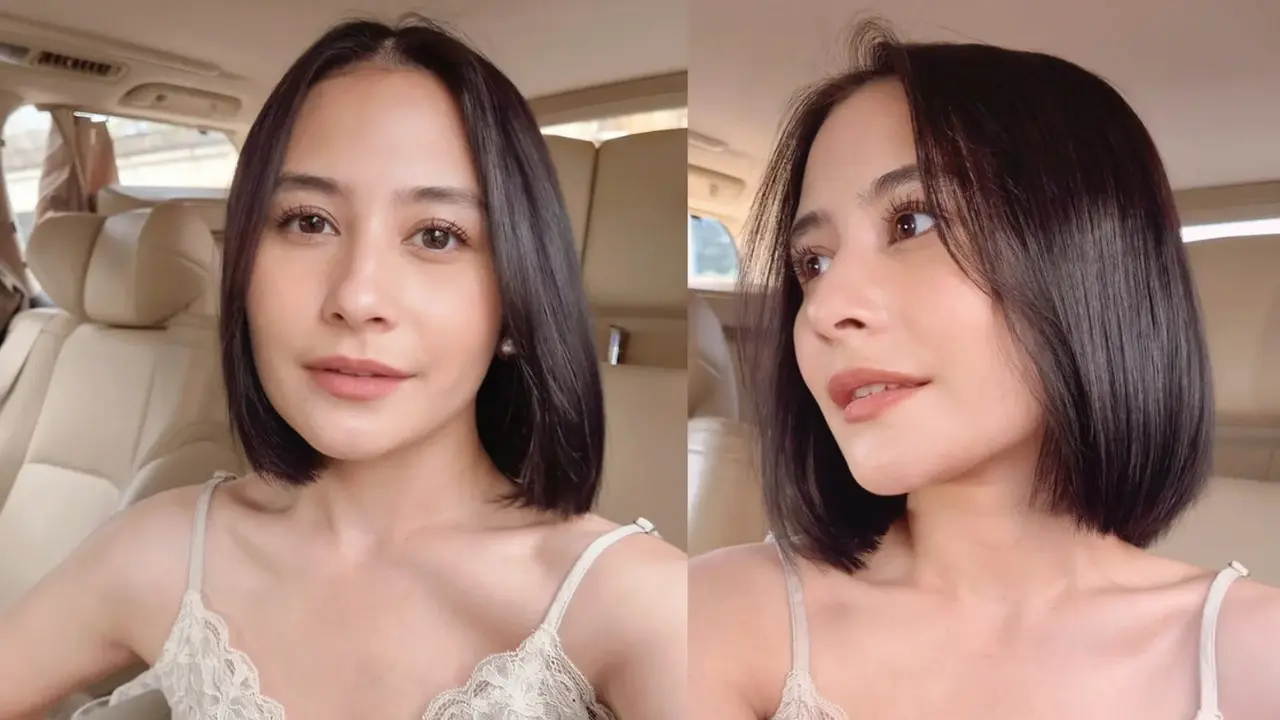 Prilly Latuconsina dengan rambut pendek (Foto: Instagram @prillylatuconsina96)
