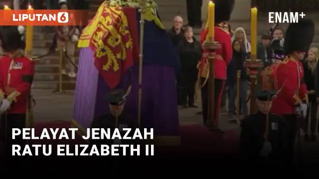 Menjelang pemakaman Ratu Elizabeth II, warga Inggris masih berbondong-bondong datangi peti jenazah di Westminster. Mereka sampaikan penghormatan terakhir pada sang ratu.