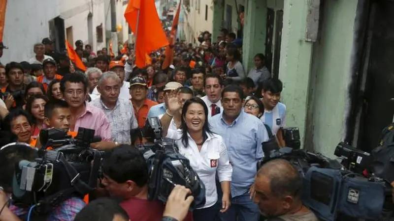 Putri eks Presiden Kontroversial Peru Keiko Fujimori 