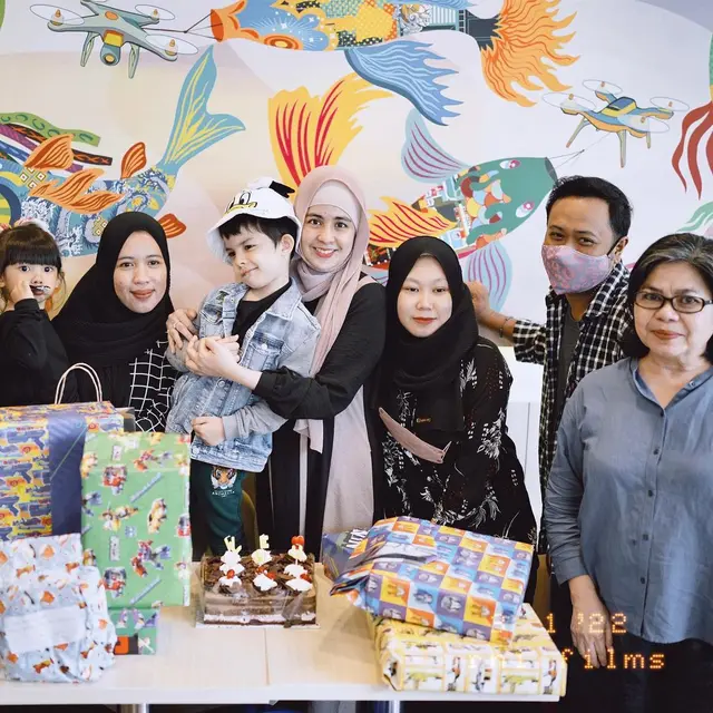 Perayaan Ulang Tahun Arkana Putra Risty Tagor yang ke-6 (Foto: Instagram/@ristytagor)