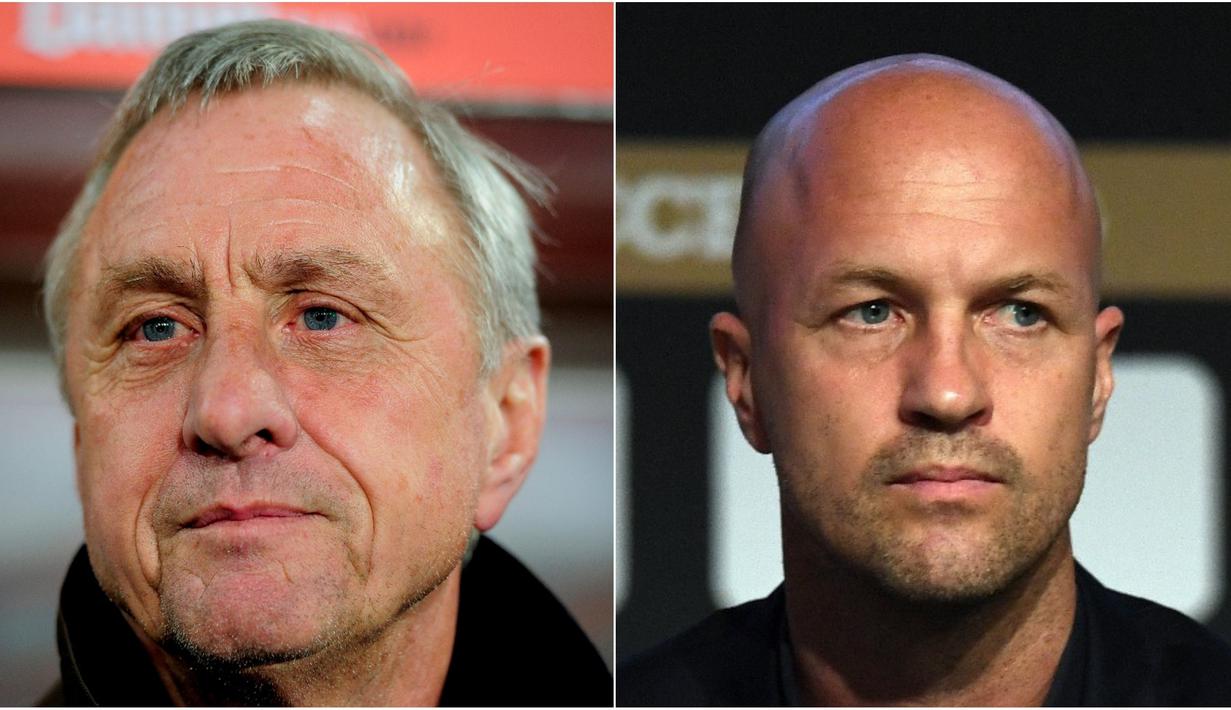 7. Cruyff - Karir Jordi sempat mengkilap berkat sang ayah, Johan Cruyff membawanya bergabung bersama Barcelona. Namun pasca sang ayah dipecat, karir Jordi langsung terpuruk meski pindah ke Manchester United. (Kolase foto-foto AFP)
