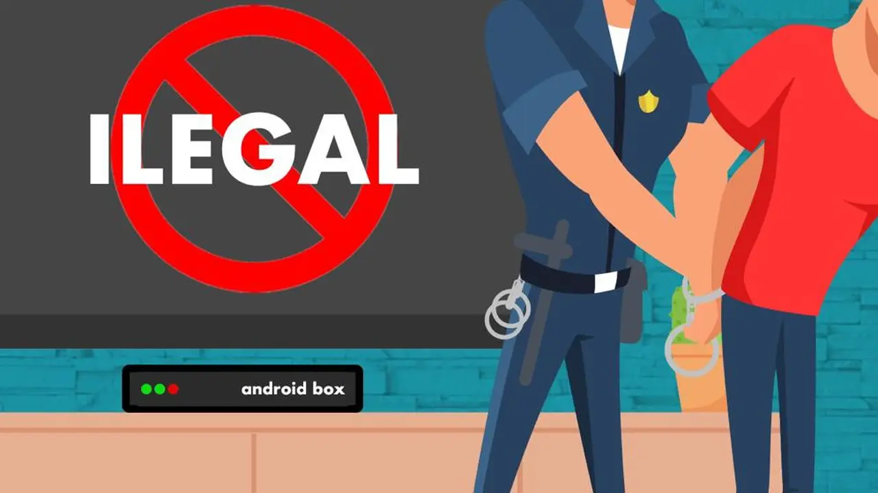 Ilustrasi STB bola ilegal