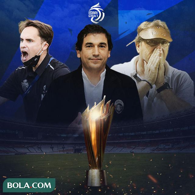 BRI Liga 1 - Pelatih Asal Eropa di Liga 1