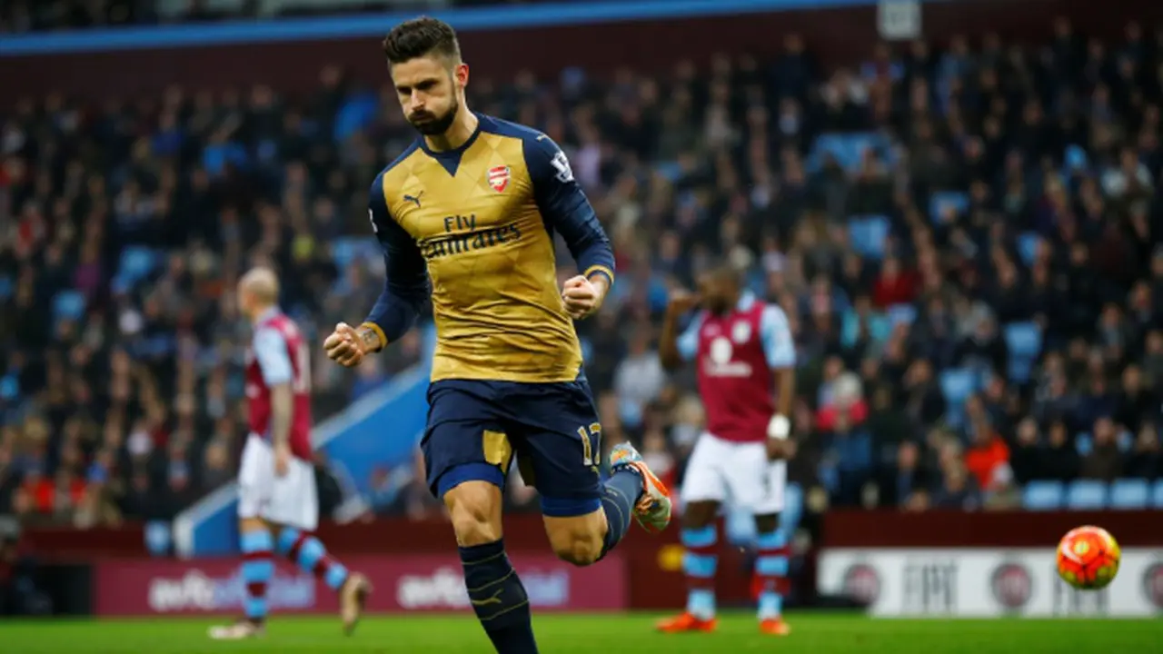 Striker Arsenal, Olivier Giroud (Liputan6.com)