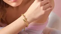 15 Model Gelang Inisial Nama dari Emas yang Unik, Elegan di 2025