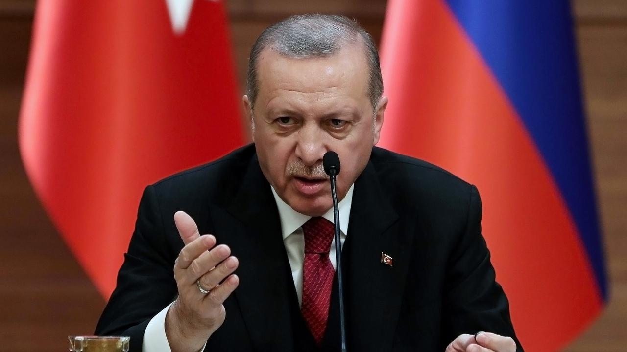Keakraban Erdogan, Putin, Rouhani Saat Bahas Perdamaian Suriah