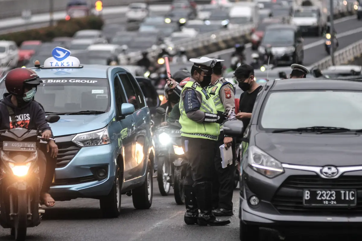 Pemberlakuan Sanksi Tilang Pelanggar Ganjil Genap
