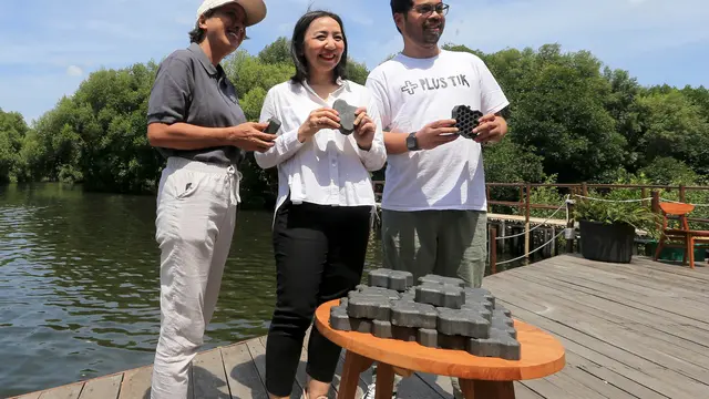 Sukses dengan Program Luggage Trade-in, Samsonite Buat 100.000 Paving Block Hasil Daur Ulang, untuk Melindungi 1.000 Meter Persegi Taman Mangrove