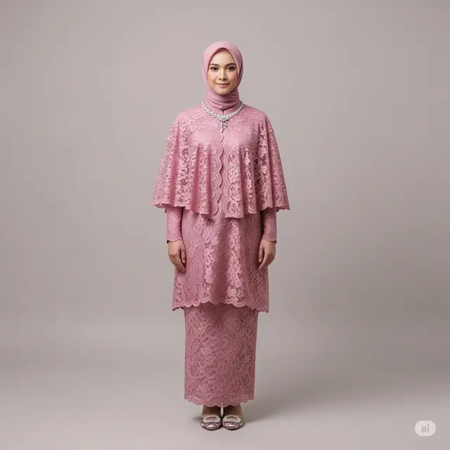 Pilihan Dress Brokat untuk Pengajian yang Memukau.