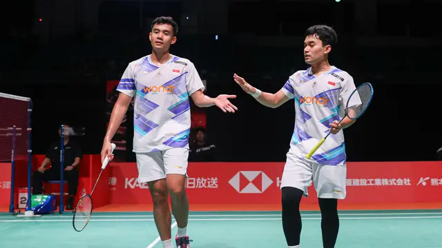 Leo Rolly Carnando/Bagas Maulana - Kumamoto Masters 2024 - Bulu Tangkis