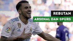 Arsenal dan Tottenham Hotspur dikabarkan tertarik mendatangkan gelandang Real Madrid, Dani Ceballos.