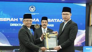 Menteri Imipas Agus Andrianto Lantik Hendarsam Marantoko jadi Dirjen Imigrasi (Foto: Radityo/Liputan6.com)