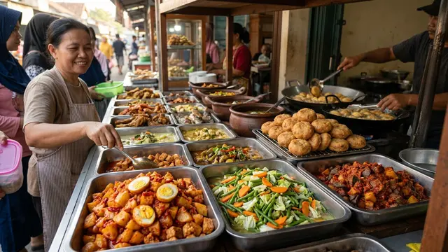 Ide Jualan Lauk Matang Harga Terjangkau yang Dibutuhkan Banyak Keluarga Setiap Hari (AI generated)