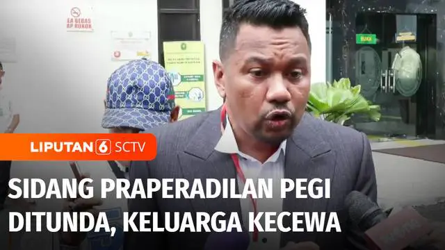 Majelis Hakim Pengadilan Negeri Bandung, menunda sidang praperadilan Pegi Setiawan tersangka kasus pembunuhan Vina. Penundaan dilakukan lantaran Tim Kuasa Hukum Polda Jawa Barat tidak hadir.