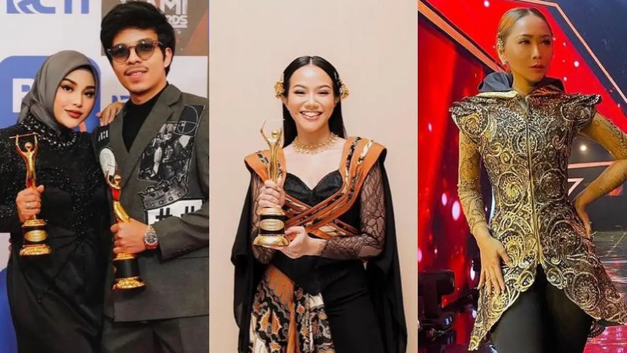 Adu Gaya 10 Artis di AMI Awards 2022, Aurel Hermansyah hingga Inul Daratista Tampil Glamor