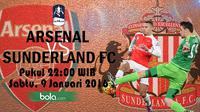 Arsenal vs Sunderland (Bola.com/Samsul Hadi)