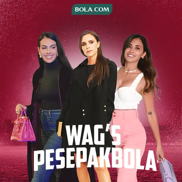 Ilustrasi - WAG’s Dunia: Victoria Beckham, Antonella Rocuzzo, Georgina Rodriguez