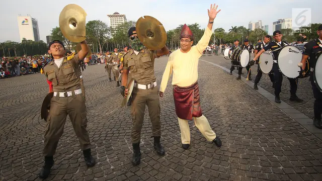 Menteri Budi Karya di Puncak Hari Perhubungan