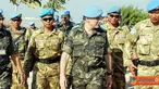 Citizen6, Lebanon: Rombongan tiba di blue line dan disambut langsung oleh Komandan Indobatt Letkol Inf Hendy Antariksa didampingi  Dankie Alpha Kapten Inf Sigit Purwoko serta Danton 1 Kompi Alpha Kapten Inf Indar Irawan. (Pengirim: Badarudin Bakri)