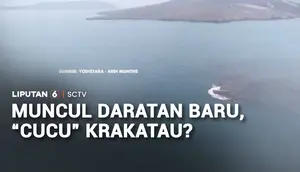 Muncul Daratan Baru di Selat Sunda, "Cucu" Krakatau?