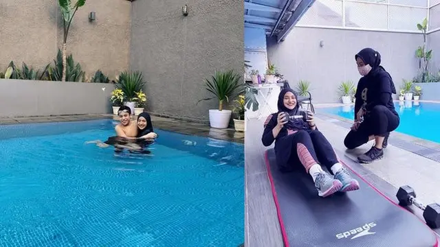 Potret rumah lama Cindy Fatika Sari dan Teuku Firmansyah (Sumber: Youtube/Jempolan)