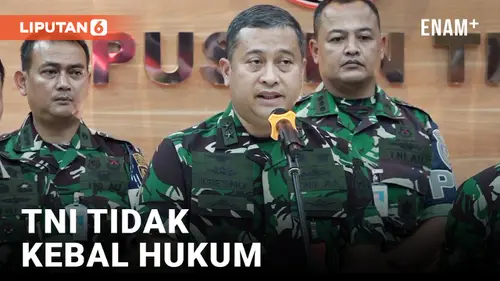 VIDEO: Proses Hukum Kepala Basarnas Terkait Dugaan Suap Tetap Berjalan, TNI Tidak Kebal Hukum