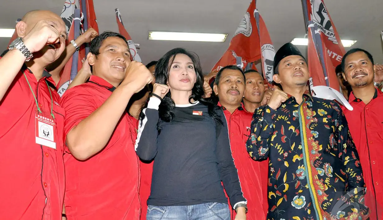 Komnas API merupakan organisasi yang dibentuk oleh atlet dan pelatih serta mantan atlet dan pelatih yang bertujuan untuk meningkatkan kesejahteraan insan olahraga, Jakarta (9/9/2014) (Liputan6.com/Miftahul Hayat)