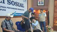 Dapatkan Kaki Palsu dari YMB PLN UPT Tanjung Karang, 63 Penyandang Disabilitas di Lampung Ungkap Rasa Bahagia