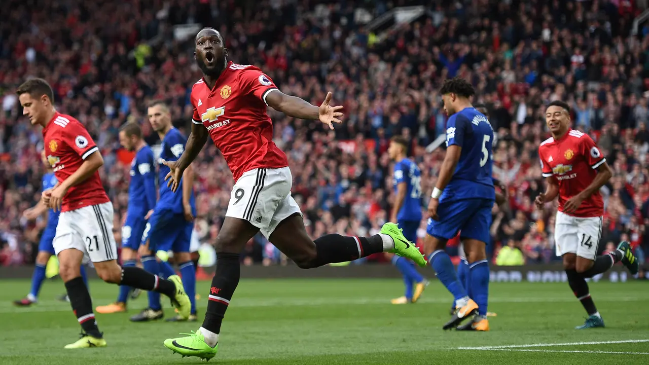 FOTO: Romelu Lukaku, Mesin Gol Baru Manchester United