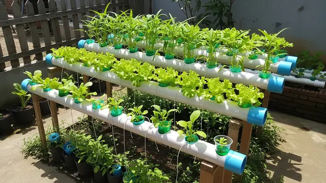 Ide Kebun Mini Rumah yang Menjaga Ketersediaan Sayur Selama Minggu Model Hidroponik Sederhana