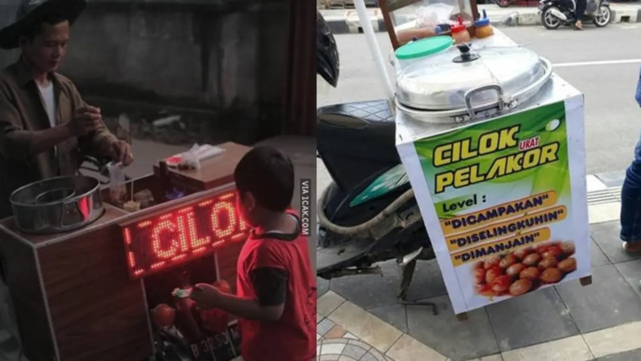 6 Cara Promosi Penjual Cilok Ini Nyeleneh Banget