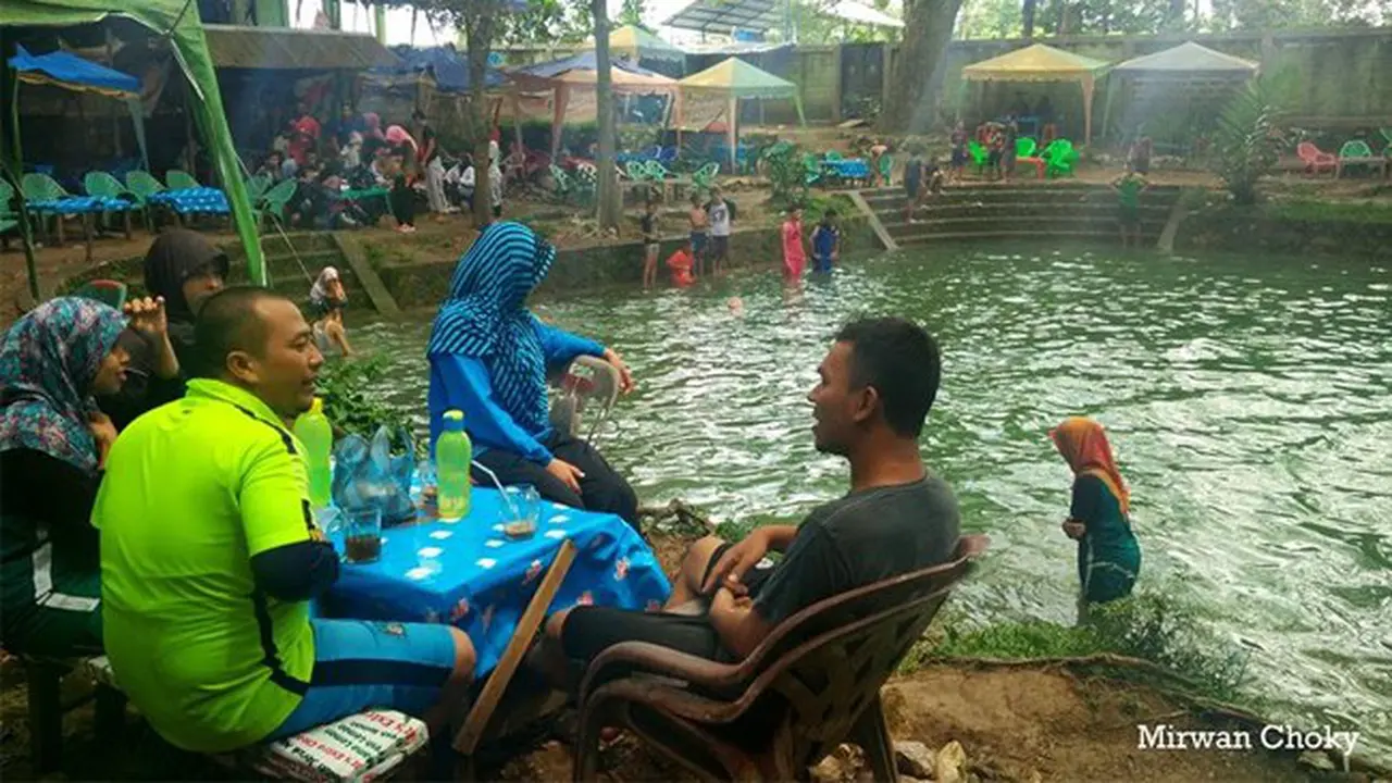 Mata Ie, Kolam Renang dari Sumber Mata Air Alami Pegunungan