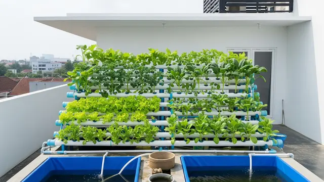 Inspirasi Kebun di Rooftop 3x3 Meter