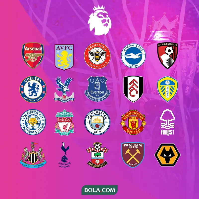 Liga Inggris - Ilustrasi Logo Premier League Musim 2022-23